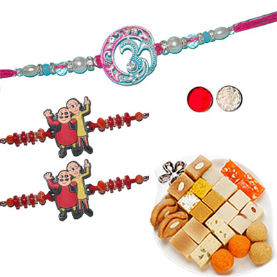 "Family Rakhis - code FRH06 - Click here to View more details about this Product